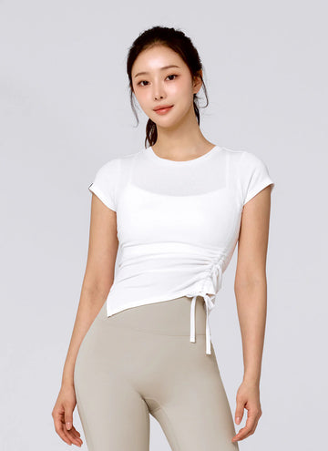 Soft Lip Side String Short Top